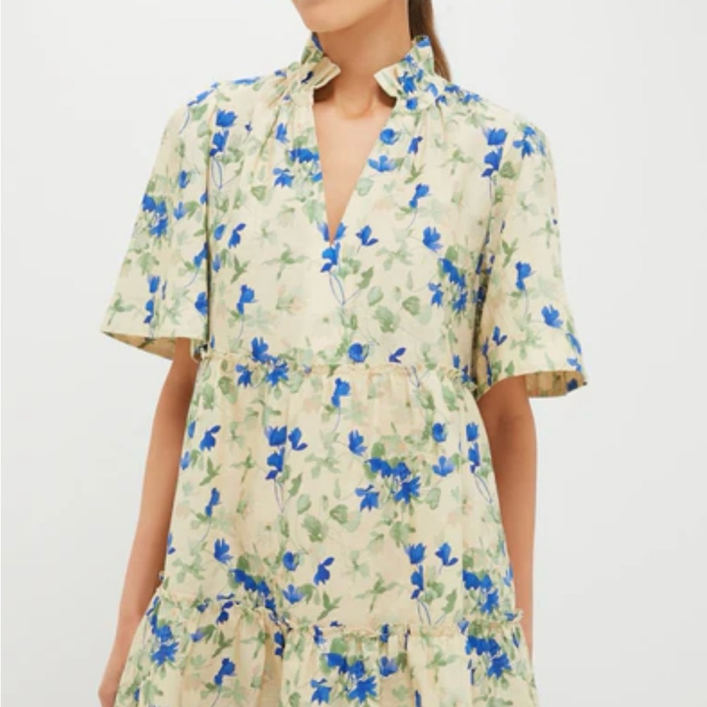 BNWT Tuckernuck Crawford Dress in Bellflower Blooms - Picture 2 of 5